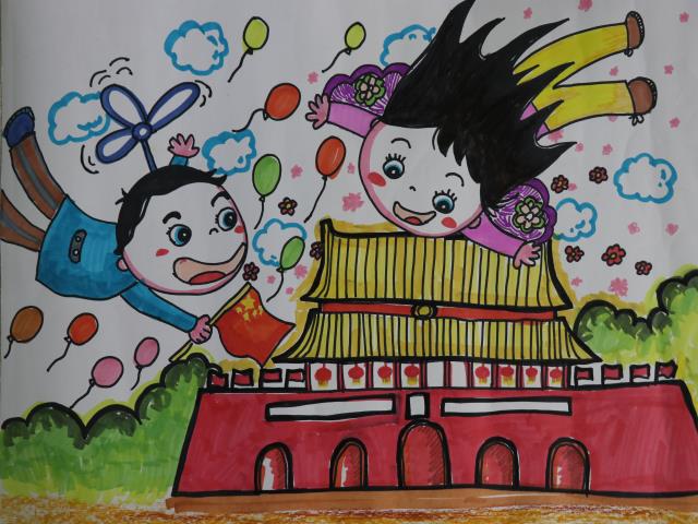 小学生绘画作品图片