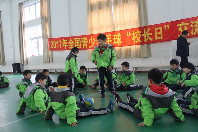 上城国际小学:2017年全国青少年手球校长日