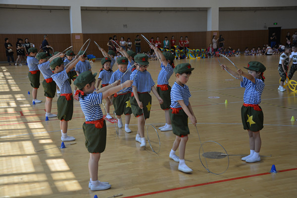 安幼获合肥市幼儿园第五届民间趣味体育游戏展