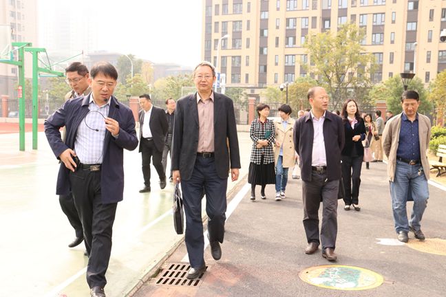 合肥市庐阳区政协主席谭峰率队来南小森林城考察