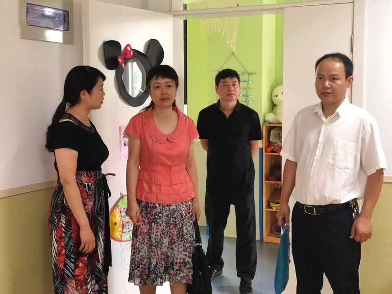 沈项林副区长督查民办幼儿园及校外培训机构_庐阳教育体育信息网