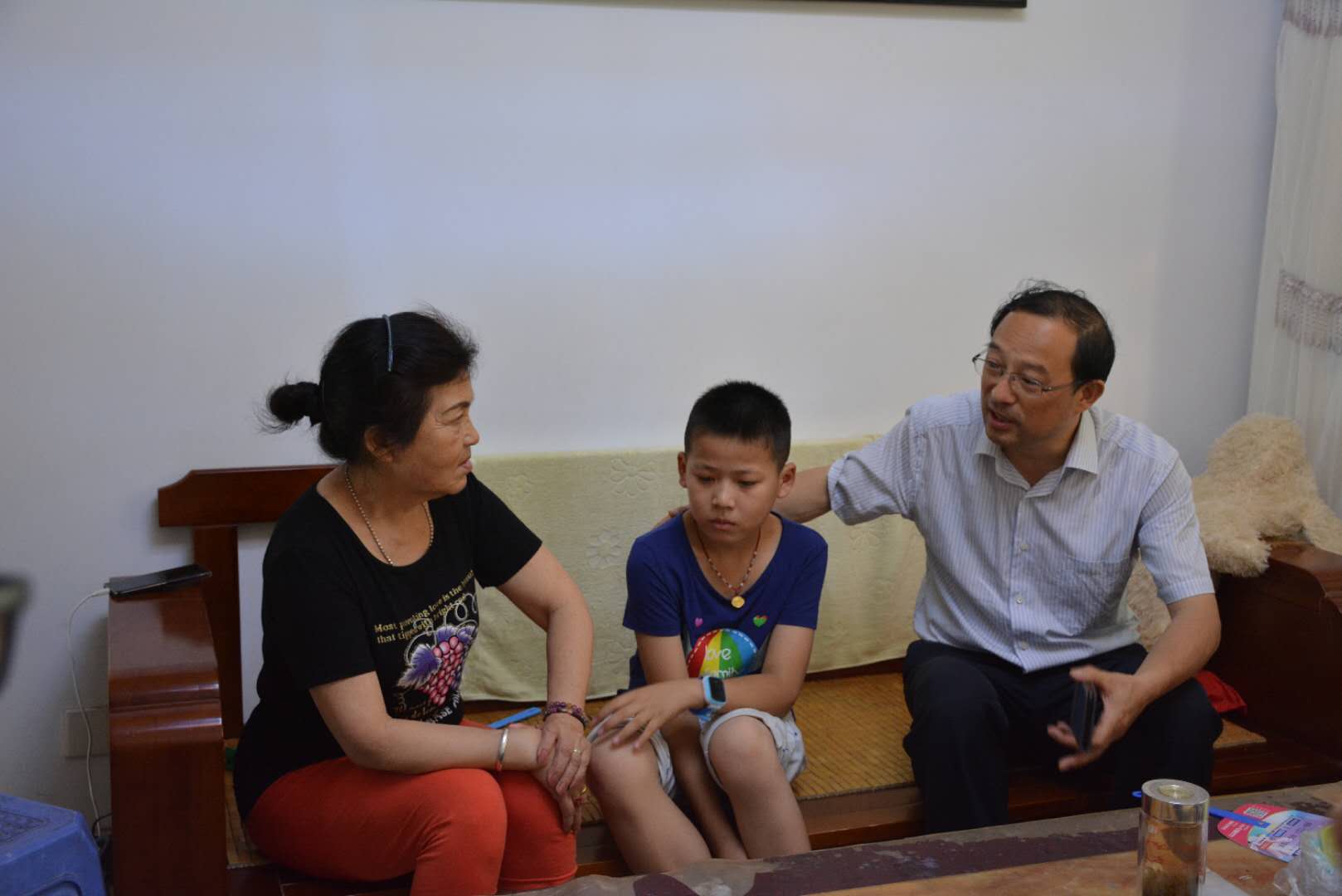 庐阳大调研走进杏林小学 关爱满满助力学生成