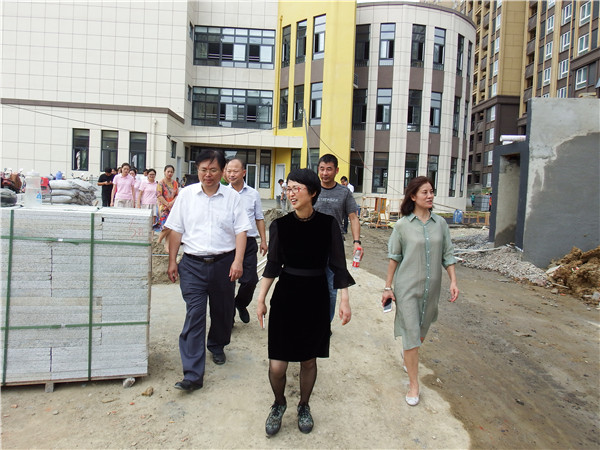 区委书记徐静平调研指导丽水分园建设