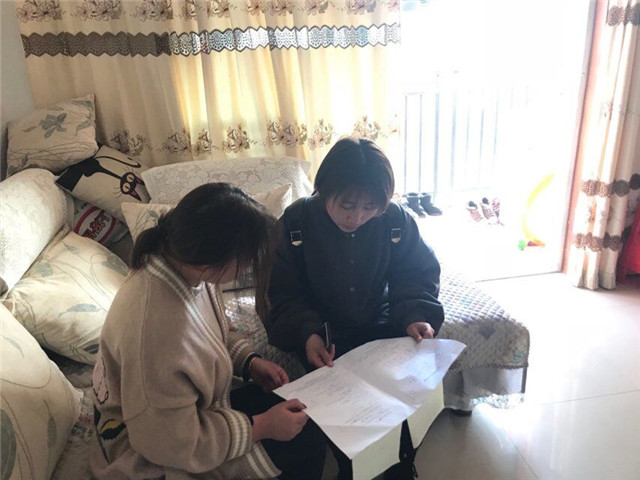 逍遥津小学金都华庭校区开展 4月份家访活动